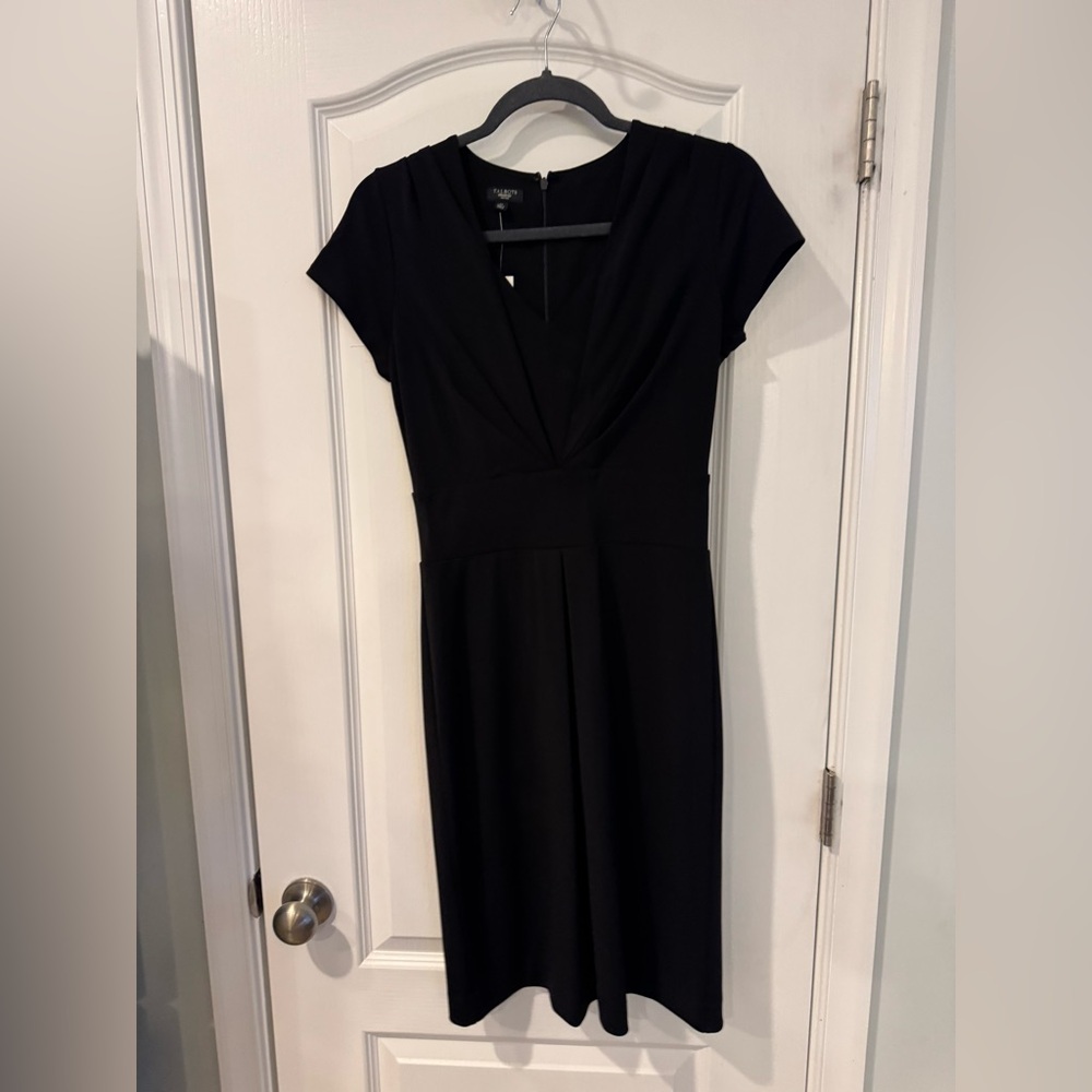 Talbots Classic Black Midi Dress